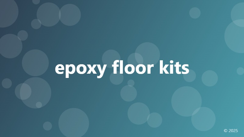 epoxy floor kits